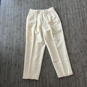 Vintage LL bean pleated wool pants